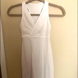 White Lululemon workout dress size 4